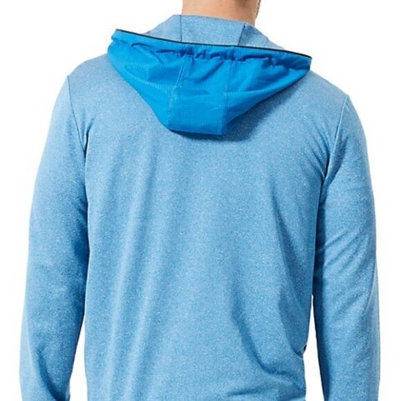 MPG Bnwt Blue Lightweight Hooded Jacket Xlarge - Picture 10 of 10